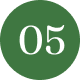 Circular green icon showing 05
